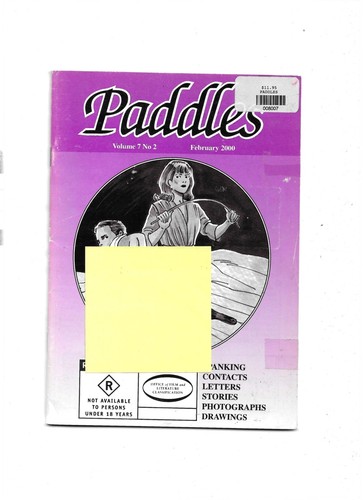 Vintage magazine paddles - vintage, v7