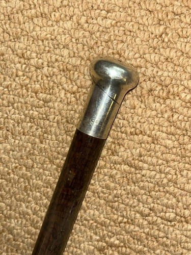 Antique tigerwood walking - tigerwood,