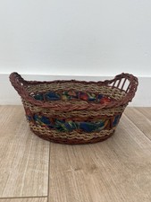 Rustic Wicker Fruit Basket