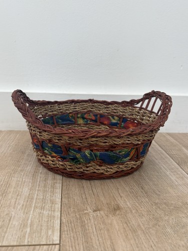 Rustic wicker fruit basket - rustic,