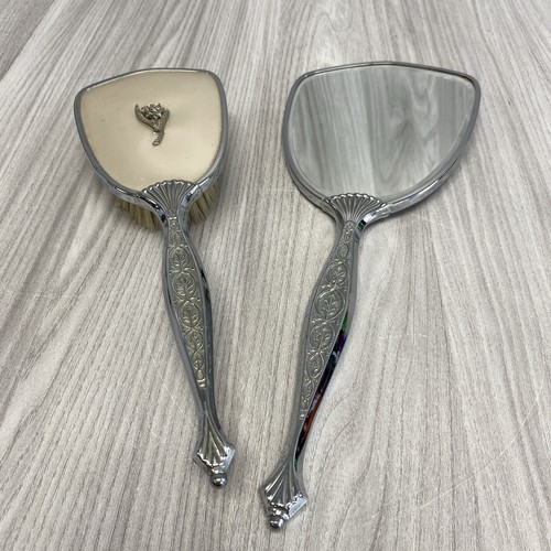 Vintage silver tone ornate - vintage,