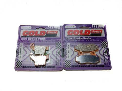 Goldfren s33 brake pads front - goldfren,