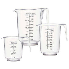 3 Sizes Measuring Jug Clear