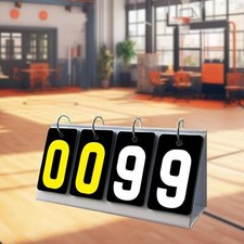 Flip number score board - flip, 4