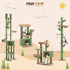 PAWZ Road Cat Tree Cactus Climbing Tower Scratching Post Condo Activity Centre