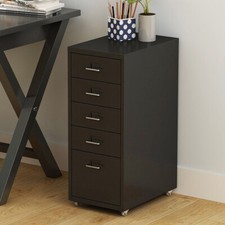 Black Office Filing Cabinet
