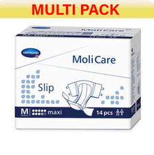 MoliCare Slip Maxi with waterproof PE backing - Medium - 4 Pack of 14