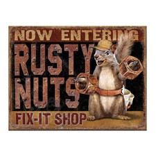 Metal Garage Sign Pub Home Bar