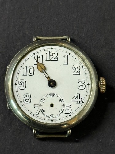Antique trench watch repair - antique,