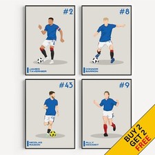 Rangers - Football Poster -