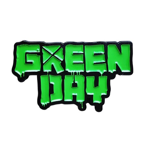 Green day pin - day, rock