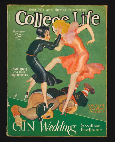 College life magazine back - life,