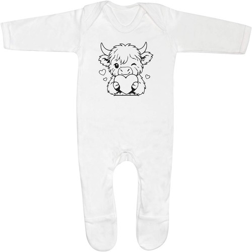 Sweetheart highland cow baby - highland, cow'