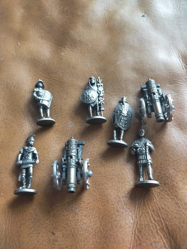 Miniature metal soldiers - metal,