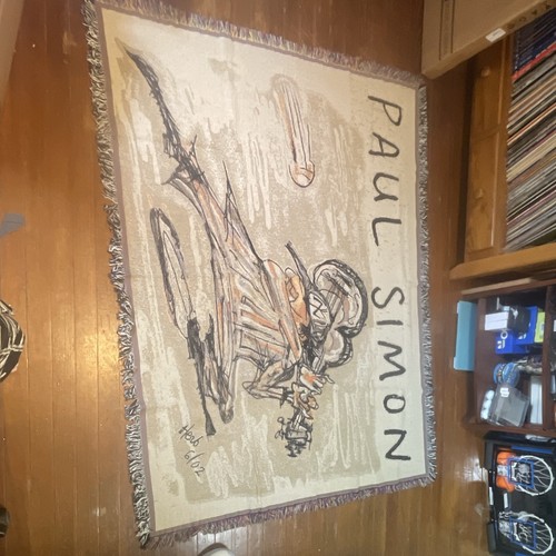 Paul simon text woven - woven, tapestry