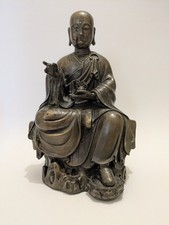 Antique vintage bronze buddha - antique/vintage,