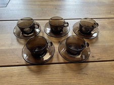 Vereco Smoked Glass Amber Tea