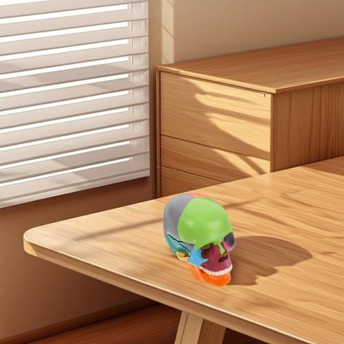 Durable multicolor skull - multicolor,