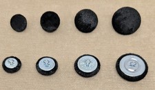 Black Fashion Fabric Crushed