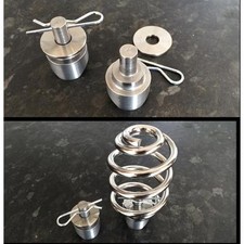Weld spring mounts for - 7/8",