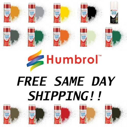 Humbrol spray paints and - spray,