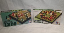 Pocket Magnetic Travel Games  Snakes & Ladders & Ludo Retro Stocking Filler