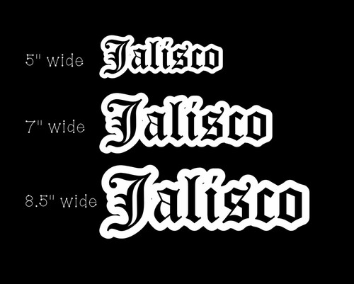Jalisco mexico sticker vinyl - mexico,