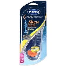 DR. SCHOLL'S PAIN RELIEF ORTHOTICS FOR ARCH WOMENS SIZE USA 6-10/UK 4-8 SEALED