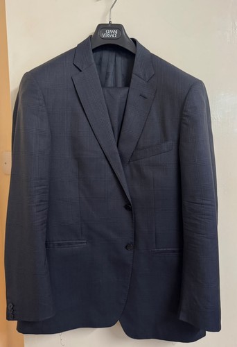 Versace collection blue suit - collection,