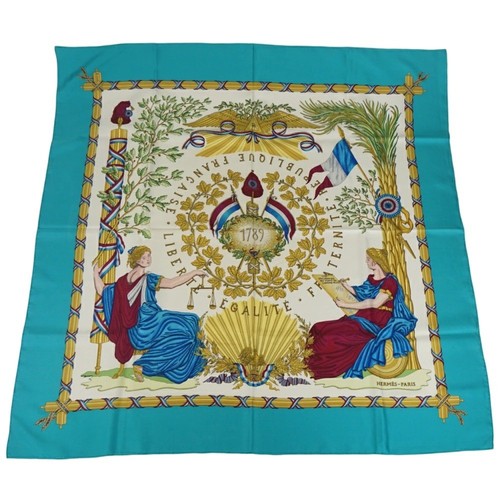 Hermes silk scarf carre - scarf, 90