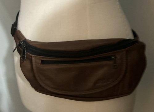 Bean brown leather waist - l.l.,
