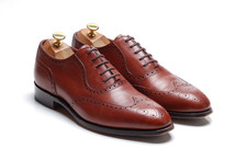 Charles Tyrwhitt x BARKER Chestnut Brown  Shoes: `MC239BGD` UK 8 G US 9 EU 42