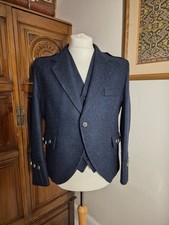 Scottish Blue Herringbone