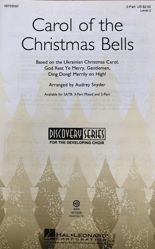 Carol the christmas bells - of,