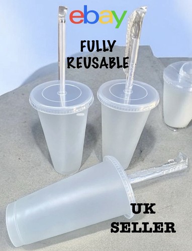 4pk plastic 24oz 710ml clear - 4pk,