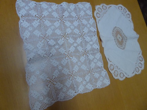 Vintage home made crochet - vintage,