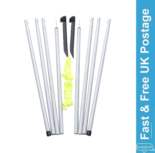 Camping canopy poles set - camping,