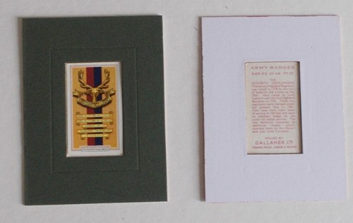 Cigarette card gallaher - card, by