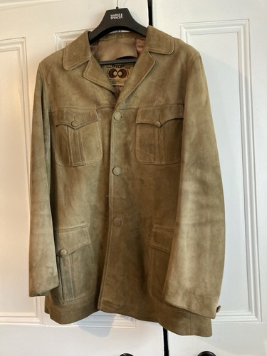 Vintage retro men suede - vintage,