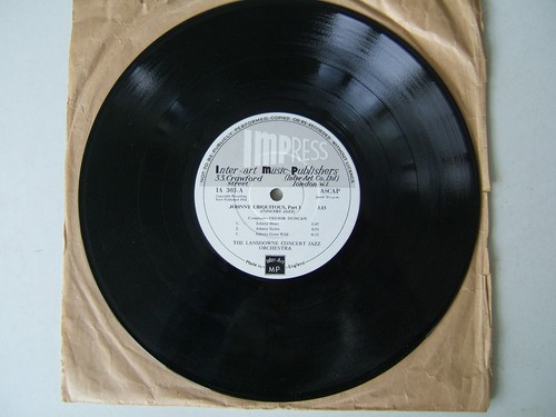 Vintage rpm concert - 78, jazz