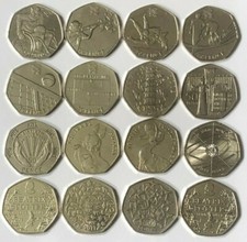 CHEAPEST 50p COINS FIFTY PENCE KEW GARDENS BEATRIX POTTER OLYMPICS BREXIT