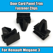 10x Clips for Moulding Renault