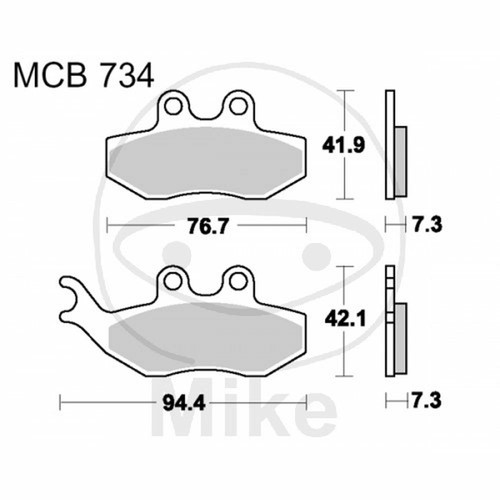 Brake pads trw lucas - brake,