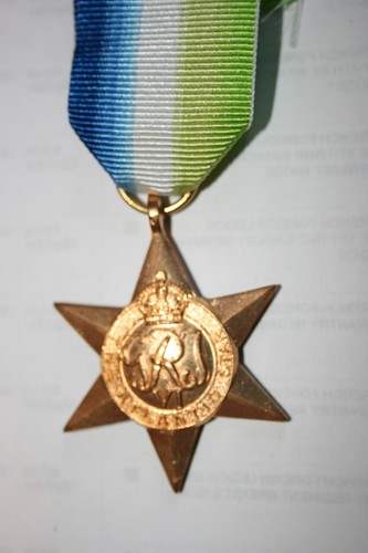 Ww2 atlantic star medal - ww2,