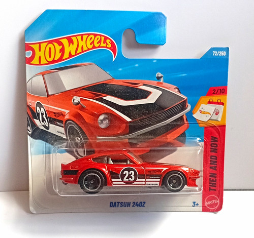 Hot wheels then and now - and, datsun