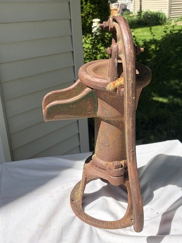 Vintage mcdonald mfg cast - mfg, iron