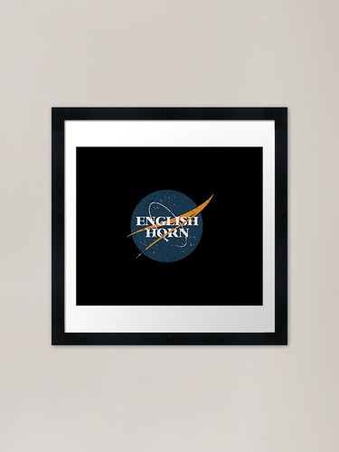 English horn space vintage - english,