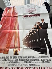 OCTOPUSSY - ROGER MOORE / JAMES BOND 007 - ORIGINAL FRENCH GRANDE MOVIE POSTER