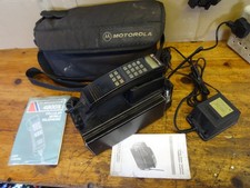 VINTAGE MOTOROLA 4800X MOBILE TRANSPORTABLE BRICK PHONE RARE  1989