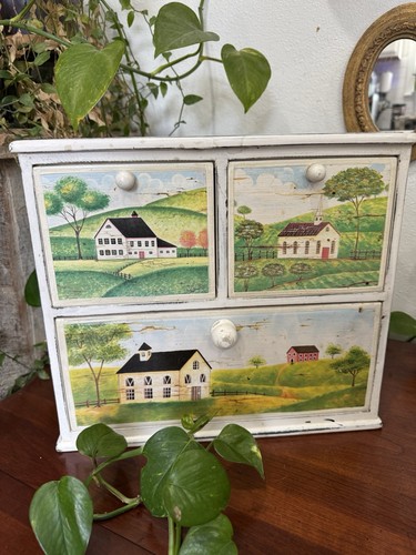 Vintage primitive folk art - primitive,